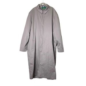 Jean Paul Germain Elements Beige Trench Coat Mens 48XL Removable Liner